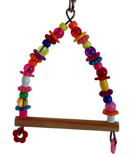 Parakeet Bead Swing 