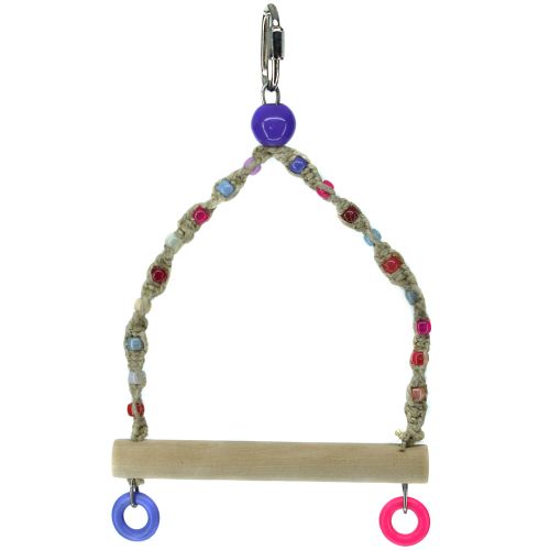 Macrame Bird Swing