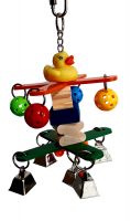 Spin Ringer Parrot Toy